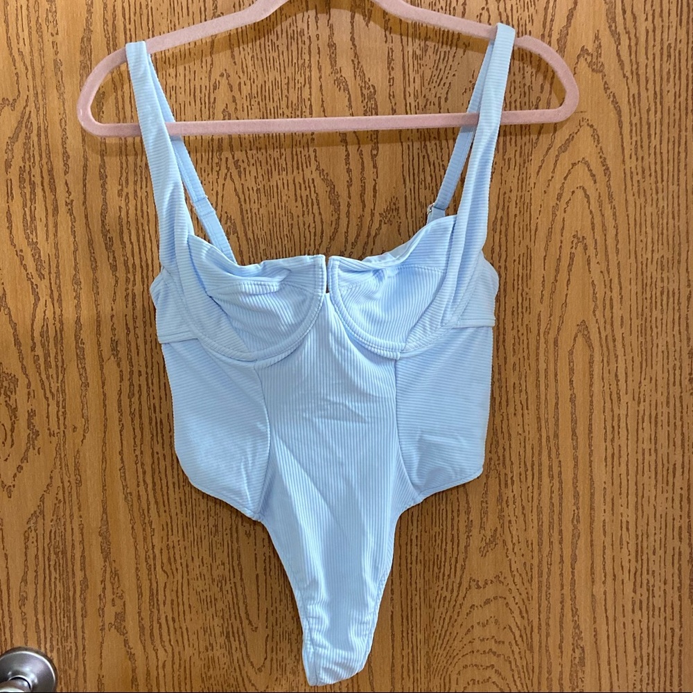 Nwt Camille Kostek Iconic Underwire Brazilian Cheeky Ribbed Swimsuits Fo…